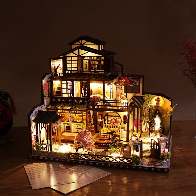 2Kids Toys miniatură căsuță Vila Sakura Opulentă
