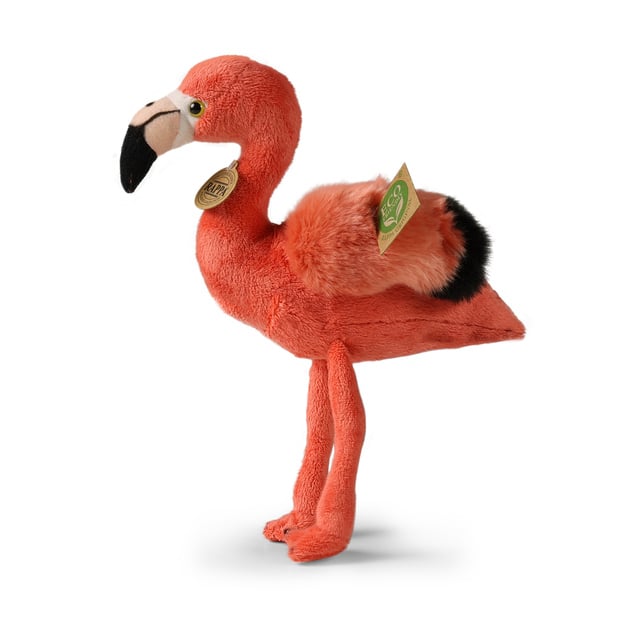 Uccello di peluche fenicottero 23 cm ECO-FRIENDLY