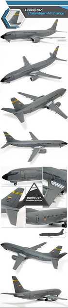 Modellbausatz Flugzeug 12639 - Boeing 737 "Kolumbianische Luftwaffe" (1:144)