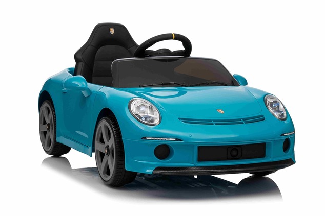 Elektrické autíčko RUF GT 12V, modré, Otváracie dvere, 2.4 GHz diaľkové ovládanie, LED sve