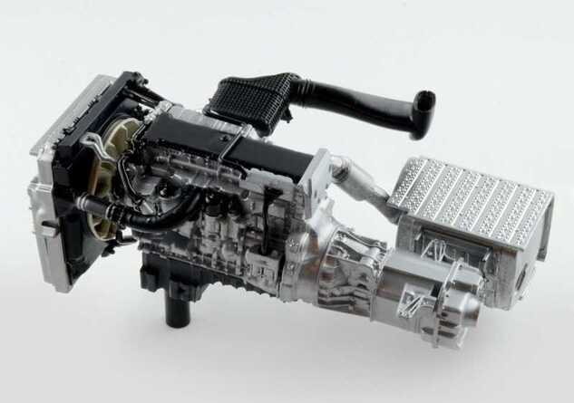 Model Kit tovornjak 3905 - Mercedes Benz Actros MP4 Gigaspace (1:24)