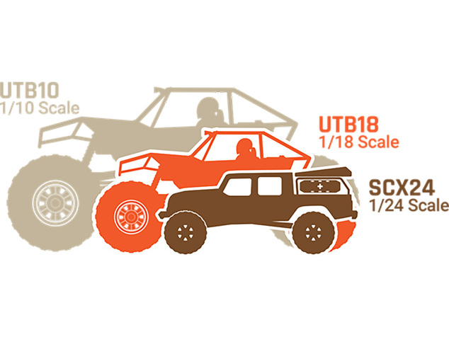 Axial Capra 1.9 4WS 1:10 RTR žlutá