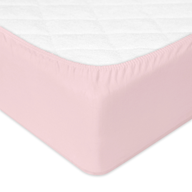 Babymatex Plachta nepremokavá Jersey 60x120 cm ružová