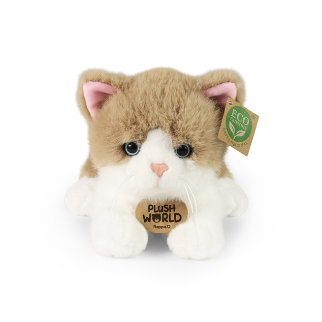 Gatto di peluche 22 cm ECO-FRIENDLY PLUSH WORLD