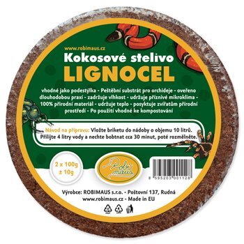Lignocel okrogli blok 2 kosa