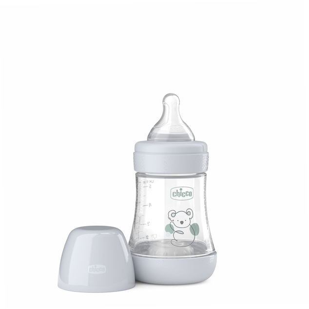 CHICCO Fľaša dojčenská antikoliková Perfect5 150 ml neutral pomalý prietok 0m+