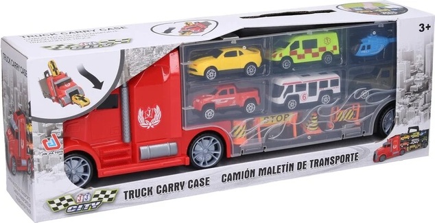Ťahač s autami 42 cm