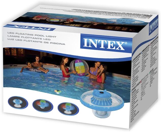 Intex Solárne plávajúce LED svetlo 28695