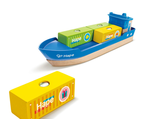 Hape Vonatpálya - tengeri és vasúti teherszállító készlet
