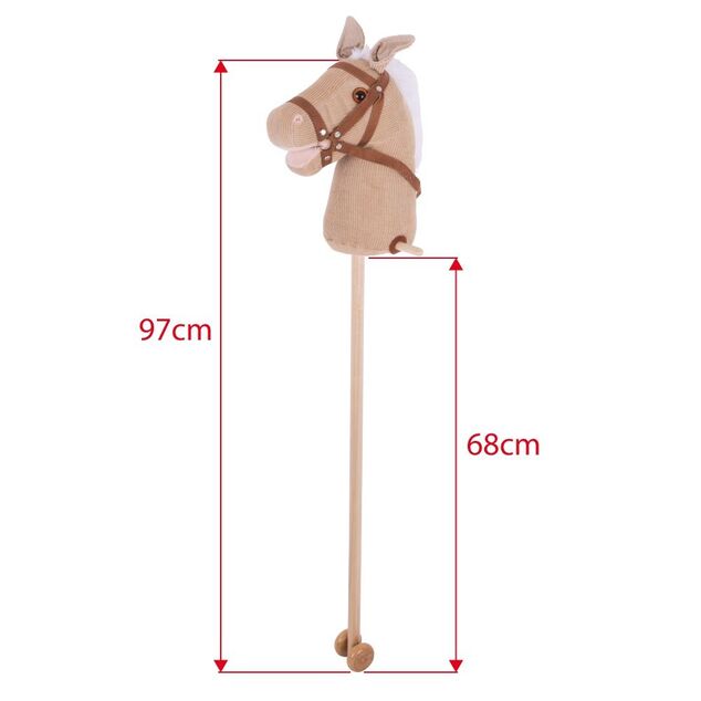 Bigjigs Toys Menčestrový kôň na tyči