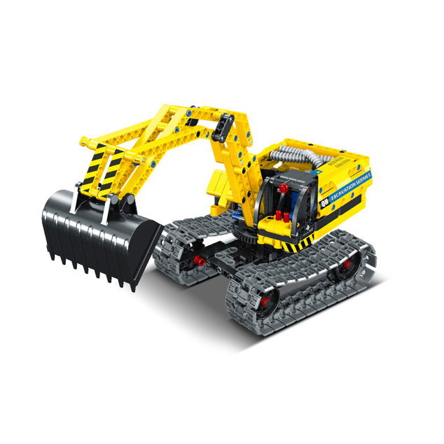 iM.Master Stavebnica bager robot 2v1 31x14x16 cm