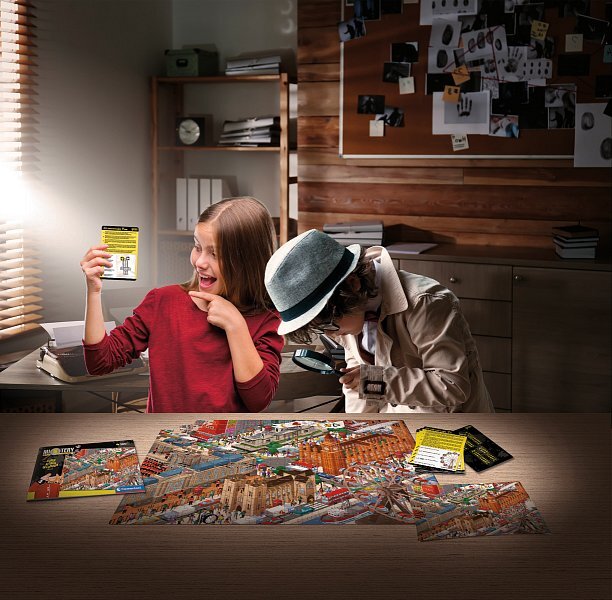 Clementoni MYSTERY PUZZLE 300 dielikov - Hackerský útok v Londýne