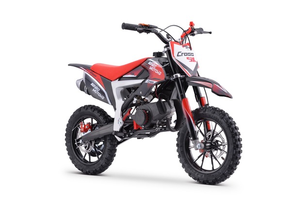Moto de gasolina para niños Beneo Motors CROSS SX roja - 50cm3