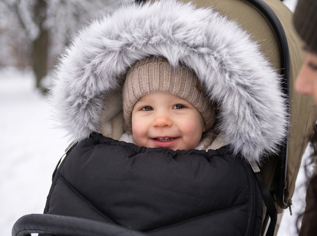 Sacco invernale Fluffy Combi, Arctic Black