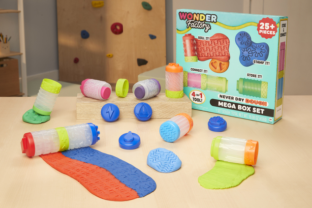Wonder Factory Mega Box s nevysychající plastelínou