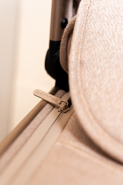 MUUVO Kombi-Kinderwagen Quick Boho Beige Set 2-in-1