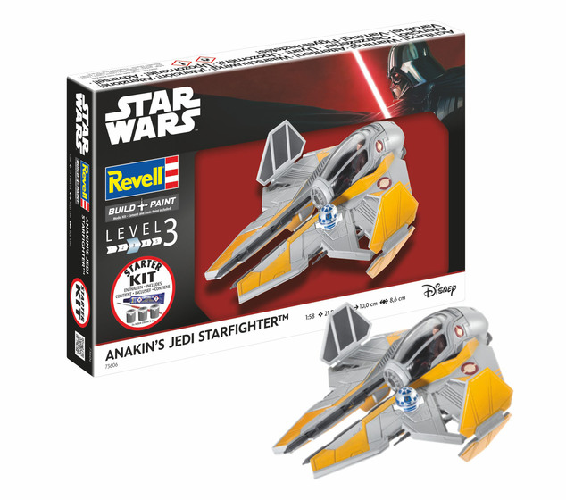 Starter Kit SW 73606 - Starfighter di Anakin (1:58)