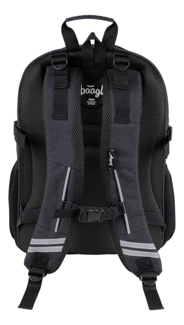 BAAGL Iskolai hátizsák Core Logo Reflex