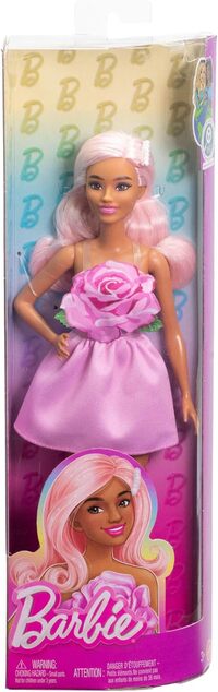 Mattel Barbie Modell Rosa Kleid mit Schleife