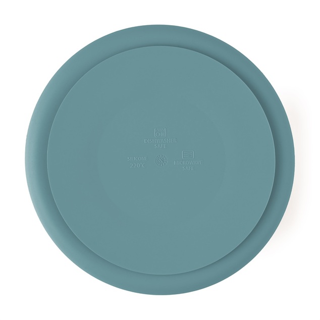 PETITE&amp;MARS Tanierik silikónový deliaci okrúhly Take&amp;Match Frosted Sky 6m+