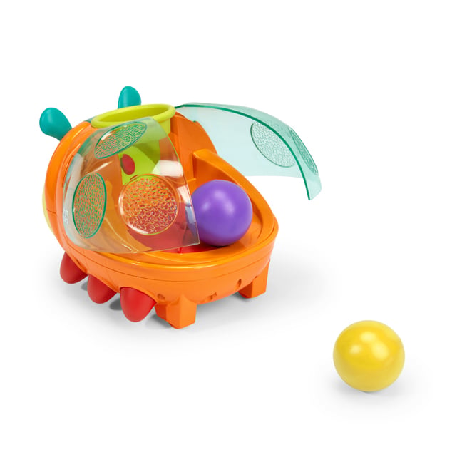 BRIGHT STARTS Interaktivna igračka s lopticama Spin 'n' Chase Bug™, 6m+