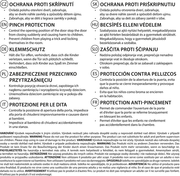 Ochrana proti priškripnutiu, white