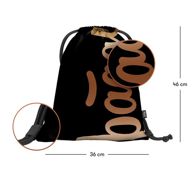 BAAGL Tasche Metallic Bronze