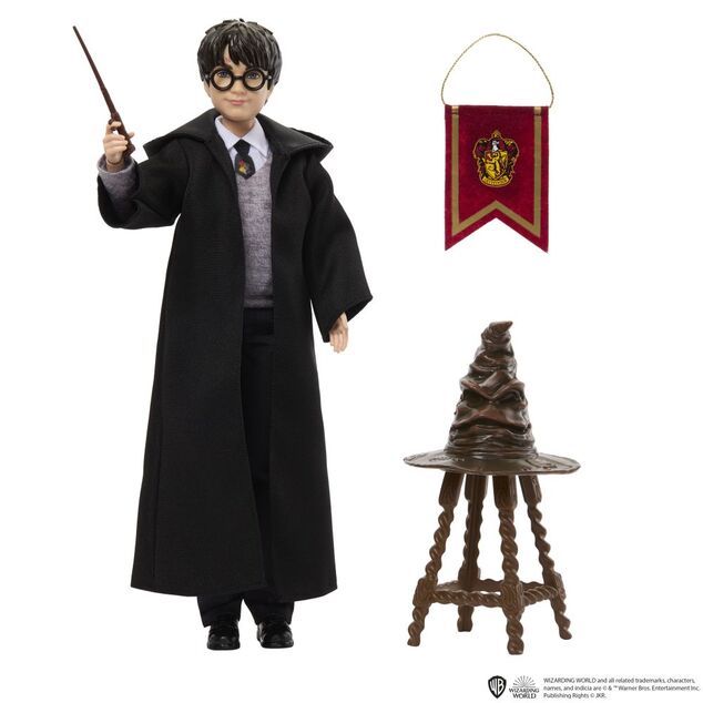 Mattel Harry Potter Harry Potter Puppe und Sprechender Hut