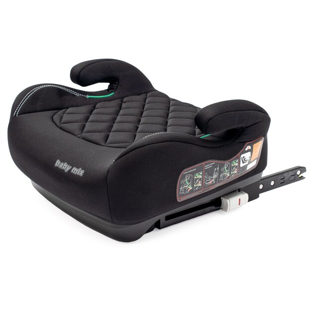 Autosedačka-podsedák BABY MIX HERO Plus ISOFIX I-SIZE black