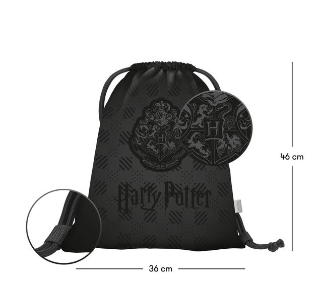 BAAGL SADA 3 Core Harry Potter Rokfort čierny