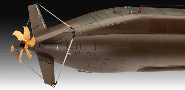 Plastikmodellbausatz U-Boot 05186 - 70 Jahre Bundeswehr: Wilhelm Bauer, Typ 206A, Klasse 2 (1:144