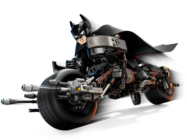 LEGO® DC Batman™ 76273 Baubare Figur: Batman™ und Bat-Pod Motorrad