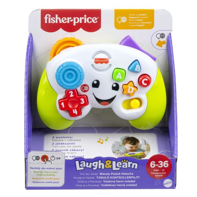 Fisher-Price Veselý herný ovládač CZ/SK/ENG/HU/PL