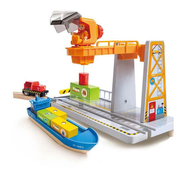 Hape Vonatpálya - tengeri és vasúti teherszállító készlet