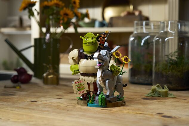 LEGO® 72423 Shrek, Oslík a Kocúr v čižmách