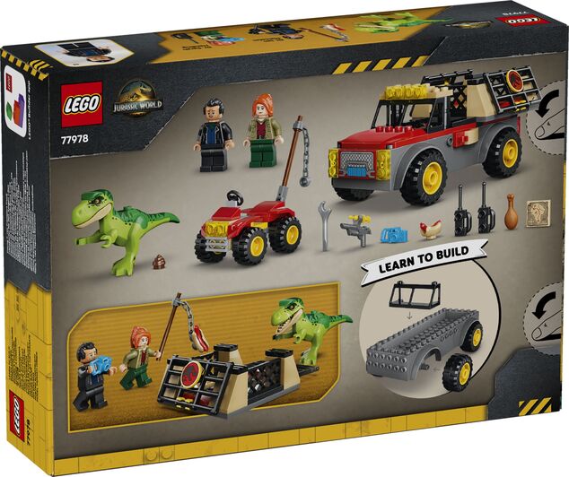 LEGO® Jurassic World 77978 Truck na prepravu mladého T-rexa