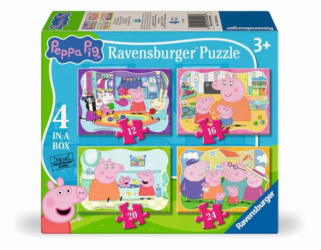 Ravensburger Prasiatko Peppa 4v1