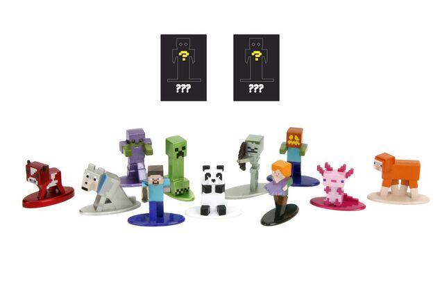 Minecraft Nanofigurka v sáčku, 13 druhov