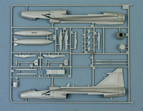 Model Kit letadlo 2638 - JAS 39 A GRIPEN (1:48)