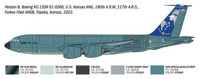 Maquette Avion 91281 - KC-135 R/FR Stratotanker (1:72)