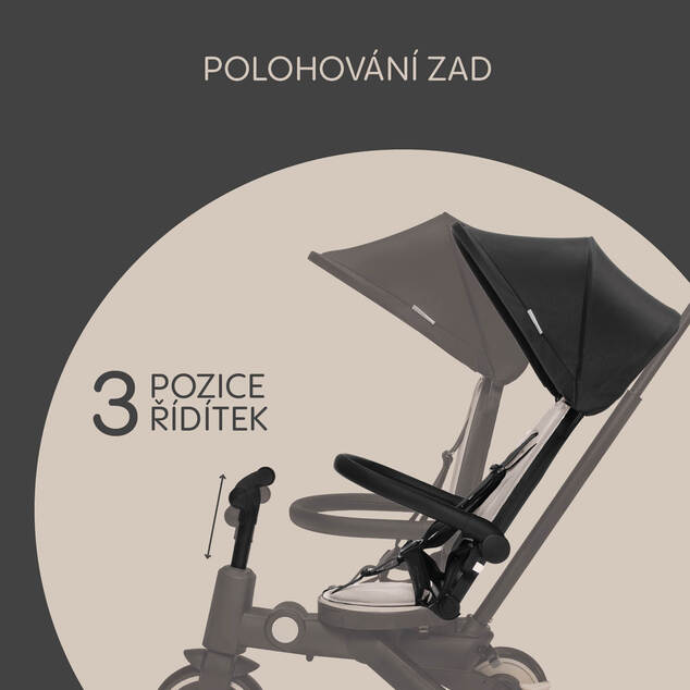 Trojkolka X Trike Pro, Ivory Beige