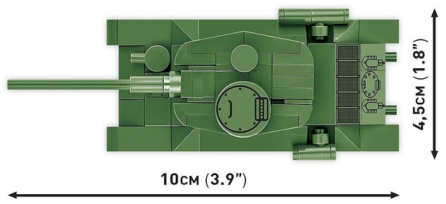 Cobi T-34/85, 1:72, 110 k