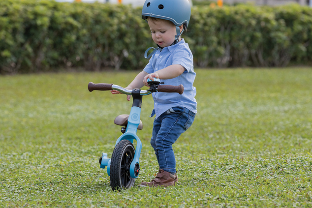 Globber odrážadlo GO BIKE ELITE AIR- PASTEL BLUE