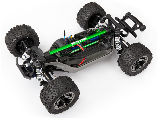 Traxxas výstuha šasi červená (sada)