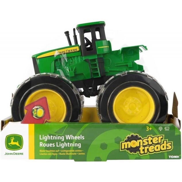 JD Kids Monster Treads John Deere traktor svietiace kolesá 23 cm