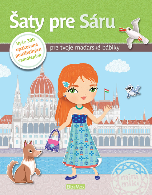 Šaty pre SÁRU Kniha samolepiek