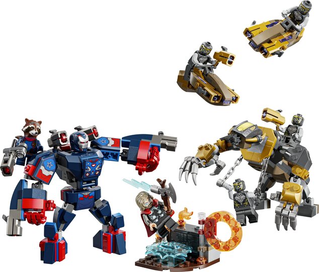 LEGO® Marvel 76322 Avengers: Endgame Thor vs. Chitauri