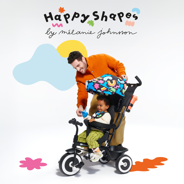 KINDERKRAFT Dreirad Aston Happy Shapes