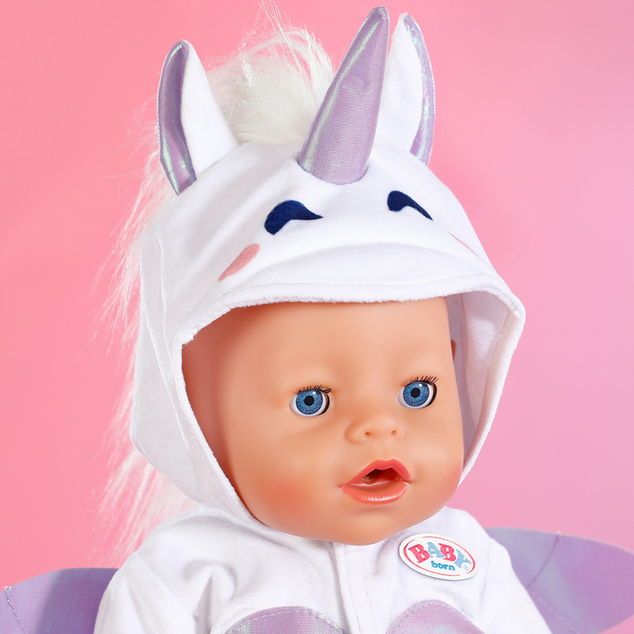 Zapf Baby Born Kostým Jednorožec fialový 43 cm