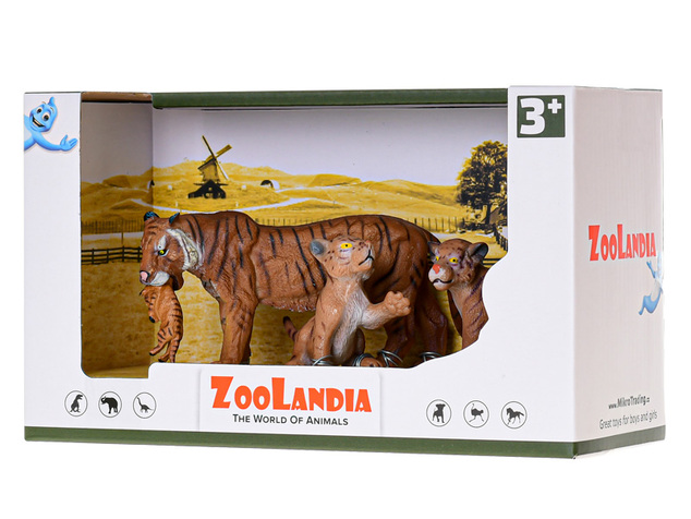 Zoolandia tigrica s mláďatami